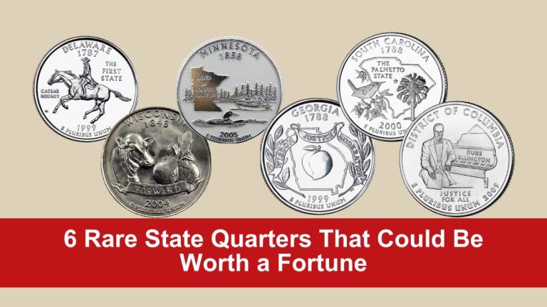 6 Rare State Quarters That Could Be Worth a Fortune