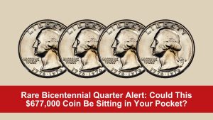 Rare Bicentennial Quarter Alert: Could This $677,000 Coin Be Sitting in Your Pocket?