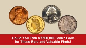 Could You Own a $500,000 Coin? Look for These Rare and Valuable Finds!