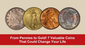 From Pennies to Gold! 7 Valuable Coins That Could Change Your Life