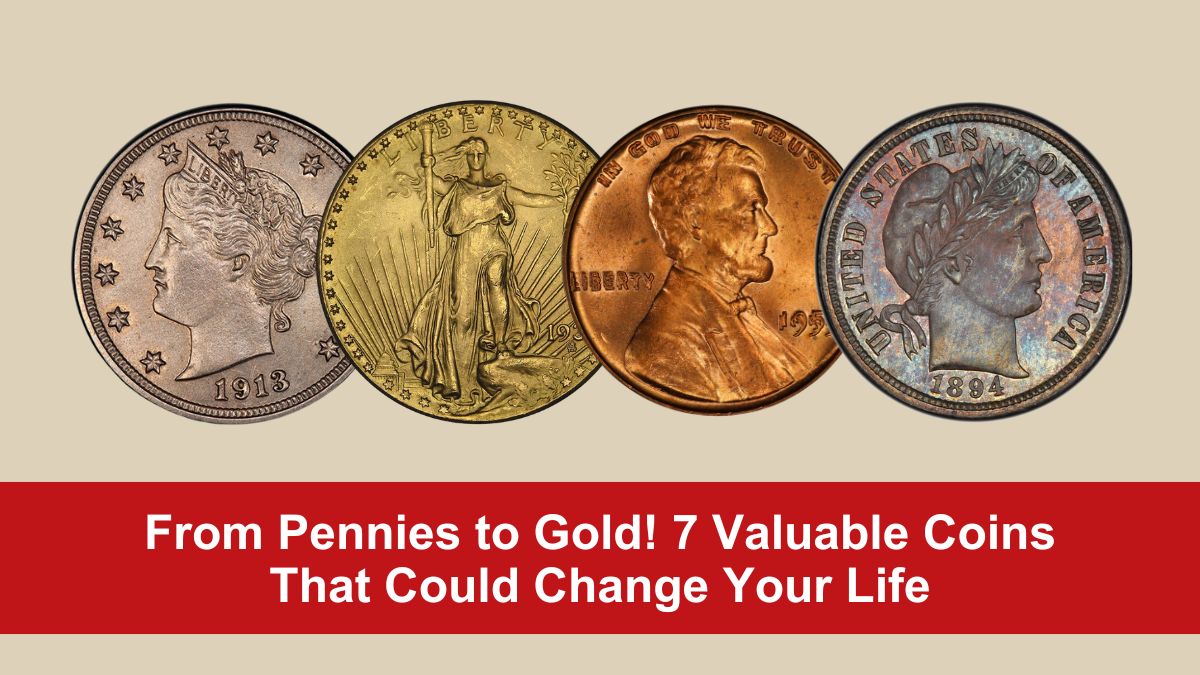 From Pennies to Gold! 7 Valuable Coins That Could Change Your Life