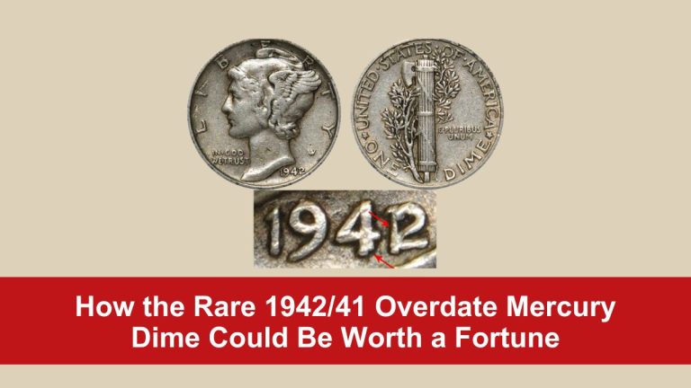 How the Rare 1942/41 Overdate Mercury Dime Could Be Worth a Fortune